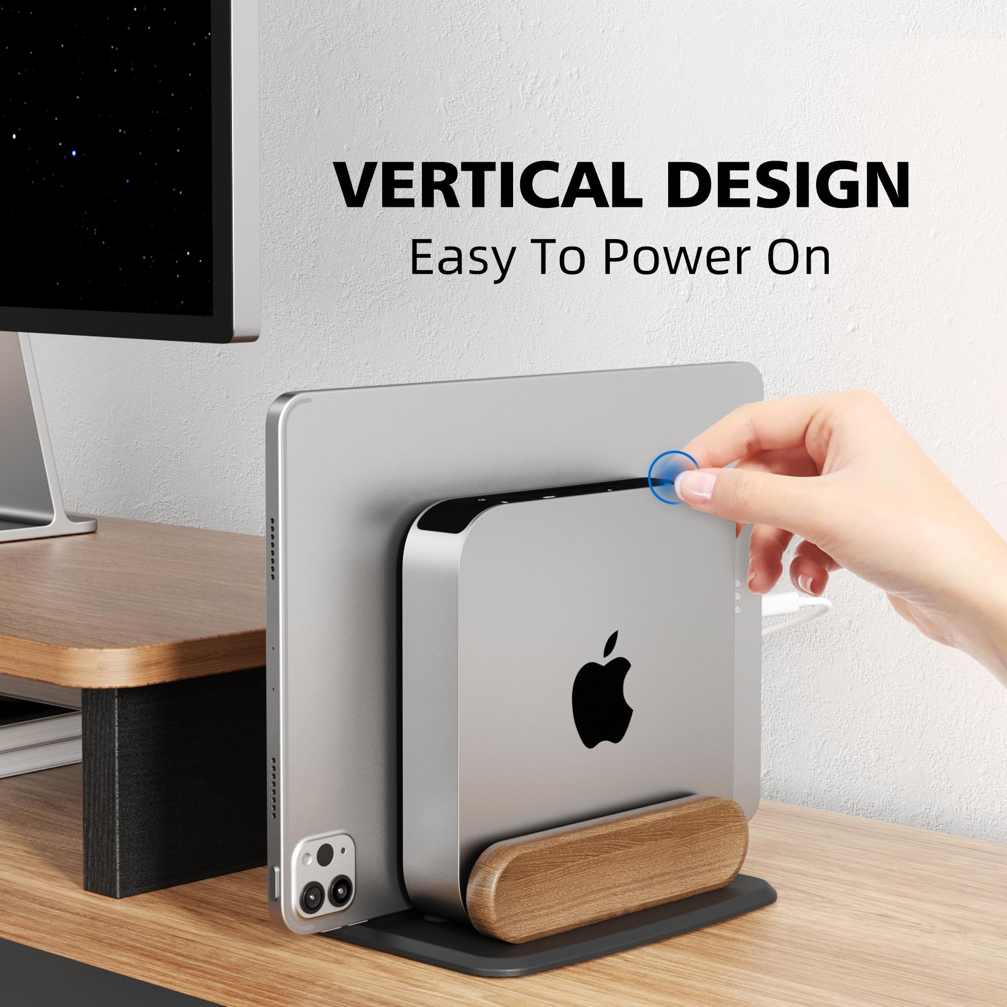 Amazon.com: AFOOYO Mac mini Vertical Stand, Universal Aluminum